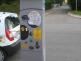 Vandal poškodil parkovací automat
