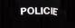 nápis policie