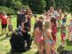 Policisté na dětském táboře ve Stříbrné Skalici