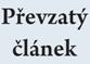 Převzatý článek