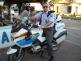 motocykl místních policistů