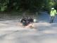 DN motocykl a šetřící policista DI