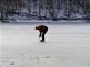 Měření ledu Varvažov 27. 1. 2016
