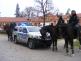 jízdní policie v Písku