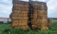 Zapálený stoh sena