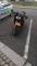 zajištěný  motocykl
