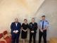 Místostarosta Mgr. Jan Kotrba, por. Bc. Martina Joklová, por. Miroslav Šupík Dis., plk. Ing. Bc. Pavel Bártík .jpg
