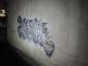 Graffiti na budově