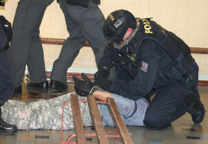 11 zneškodnění střelce