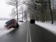 19.2.2009 - u Šedivce, střet automobilů značky Škoda Fabia Combi a Mitsubishi Fuso