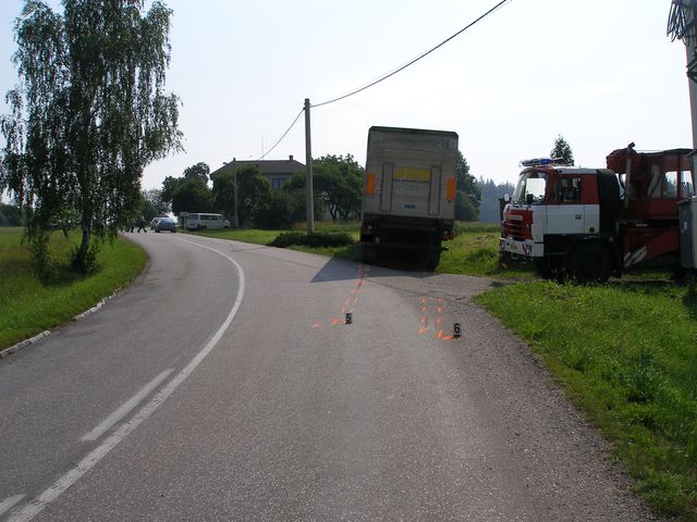 2.7.2009 - Němčice, havárie Man