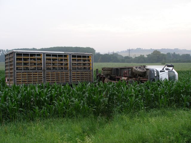 2.7.2009 - Vysoké Mýto, havárie Iveco