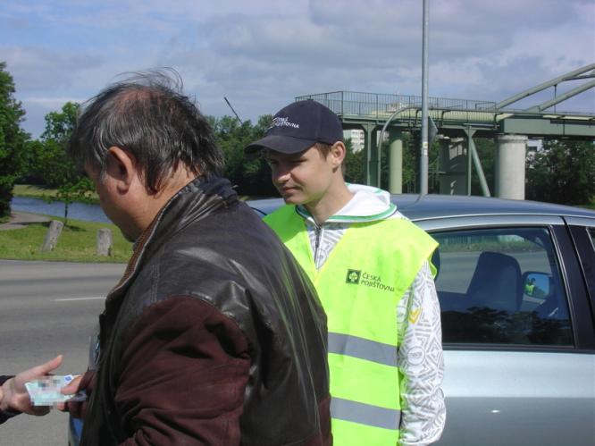 23 Jarek Janiš  s jedním z řidičů