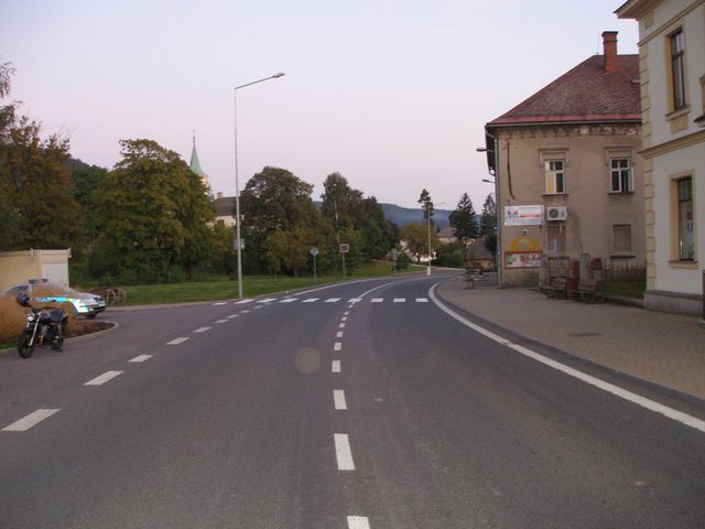 24.8.2009 - Červená Voda, Š Felicia x motocykl
