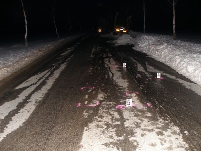 25.2.2009 - u Bučiny, technická závada automobilu značky Volvo s návěsem