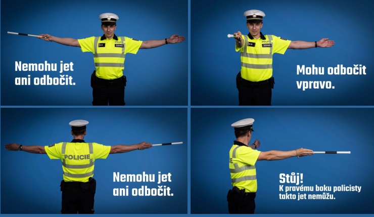 26 Řízení křižovatky policií