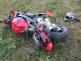 28.9.2009 - I/43 u Albrechtic, havárie motocyklu, 1x usmrcení