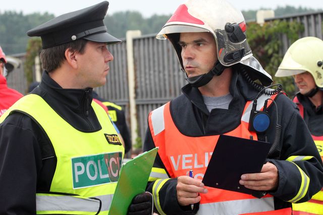 34 simulace nehody Kunovice