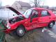 4.2.2009 - Libchavy, střet automobilů značky Škoda Felicia a Škoda Octavia