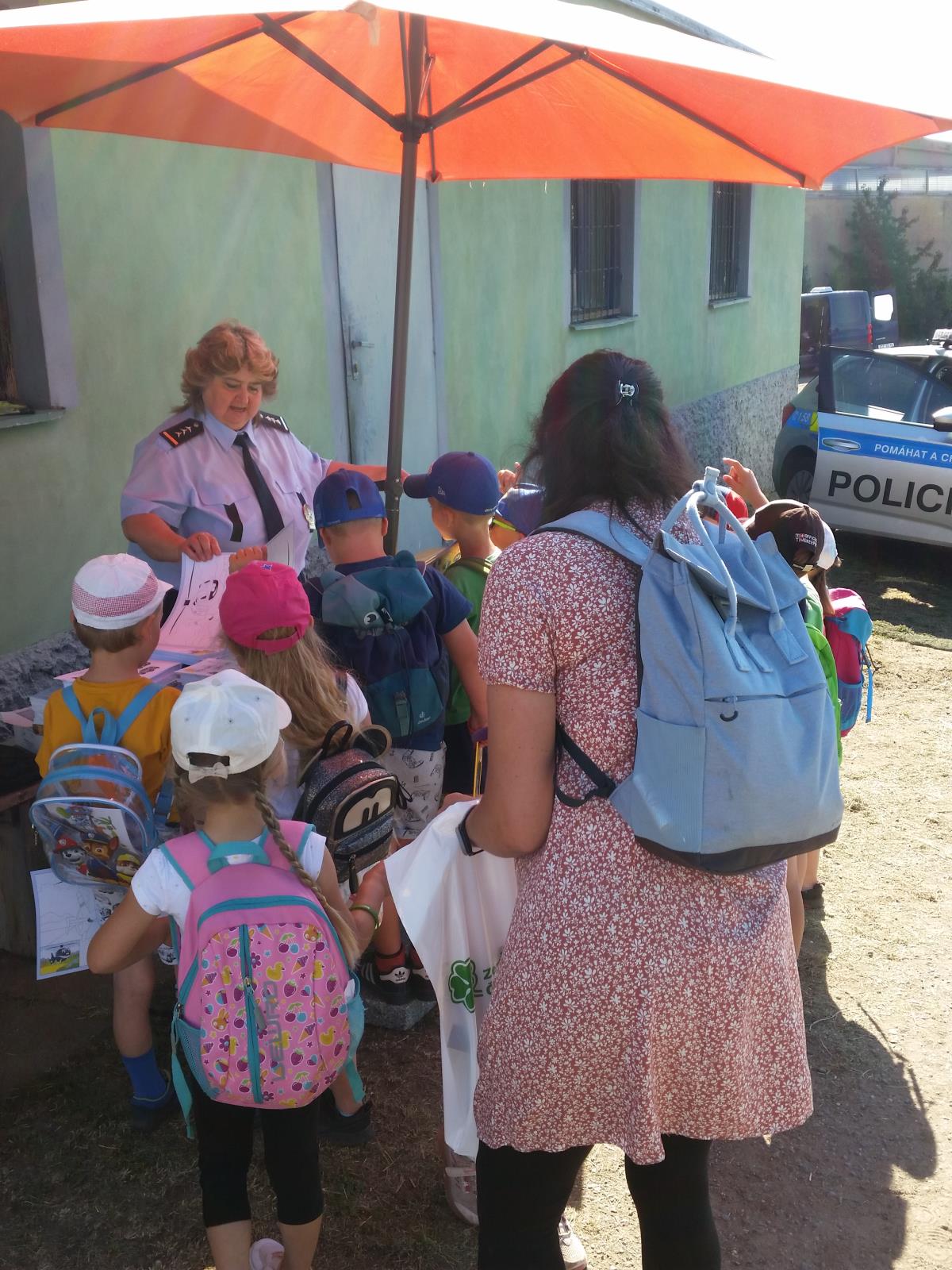 Agra Řisuty - policejní ukázky na farmě