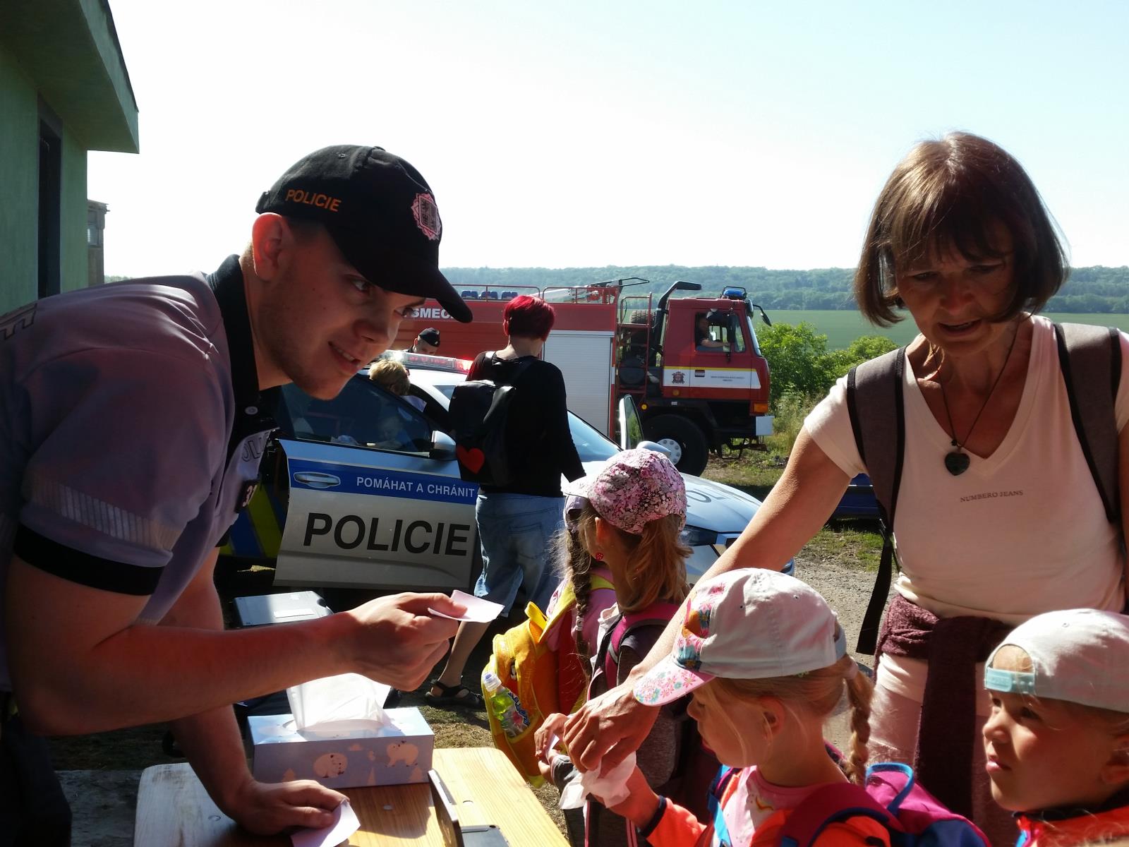 Agra Řisuty - policejní ukázky na farmě