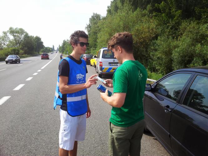 Akce "Řídím, piju nealko pivo"