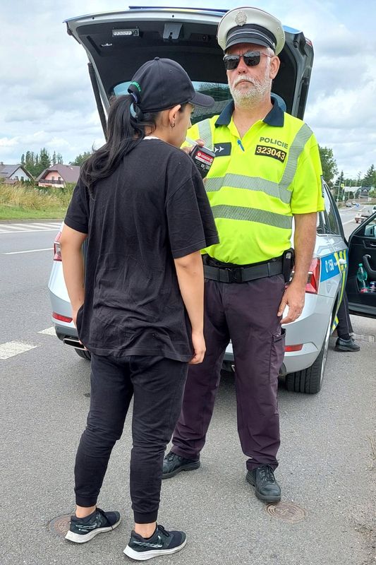 Akce "Řídím, piju nealko pivo" v Jaroměři - 2.8.2023