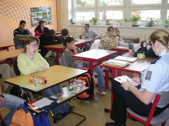Beseda na spec. základní škole
