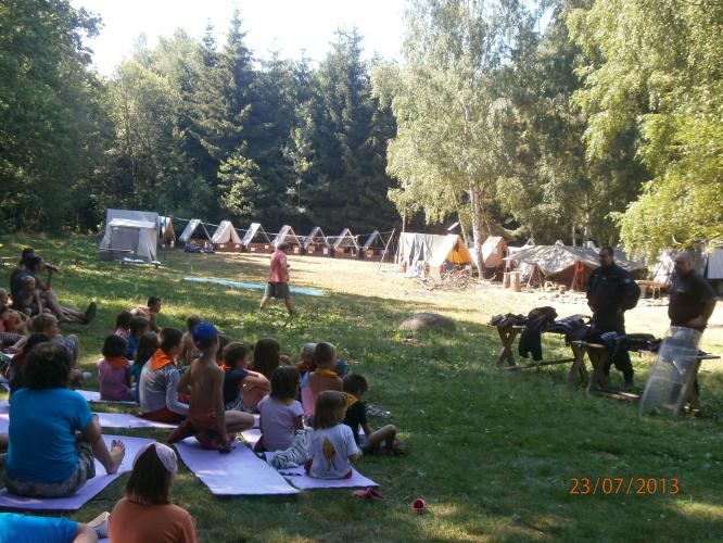 Beseda s táborníky LDT Jesednice