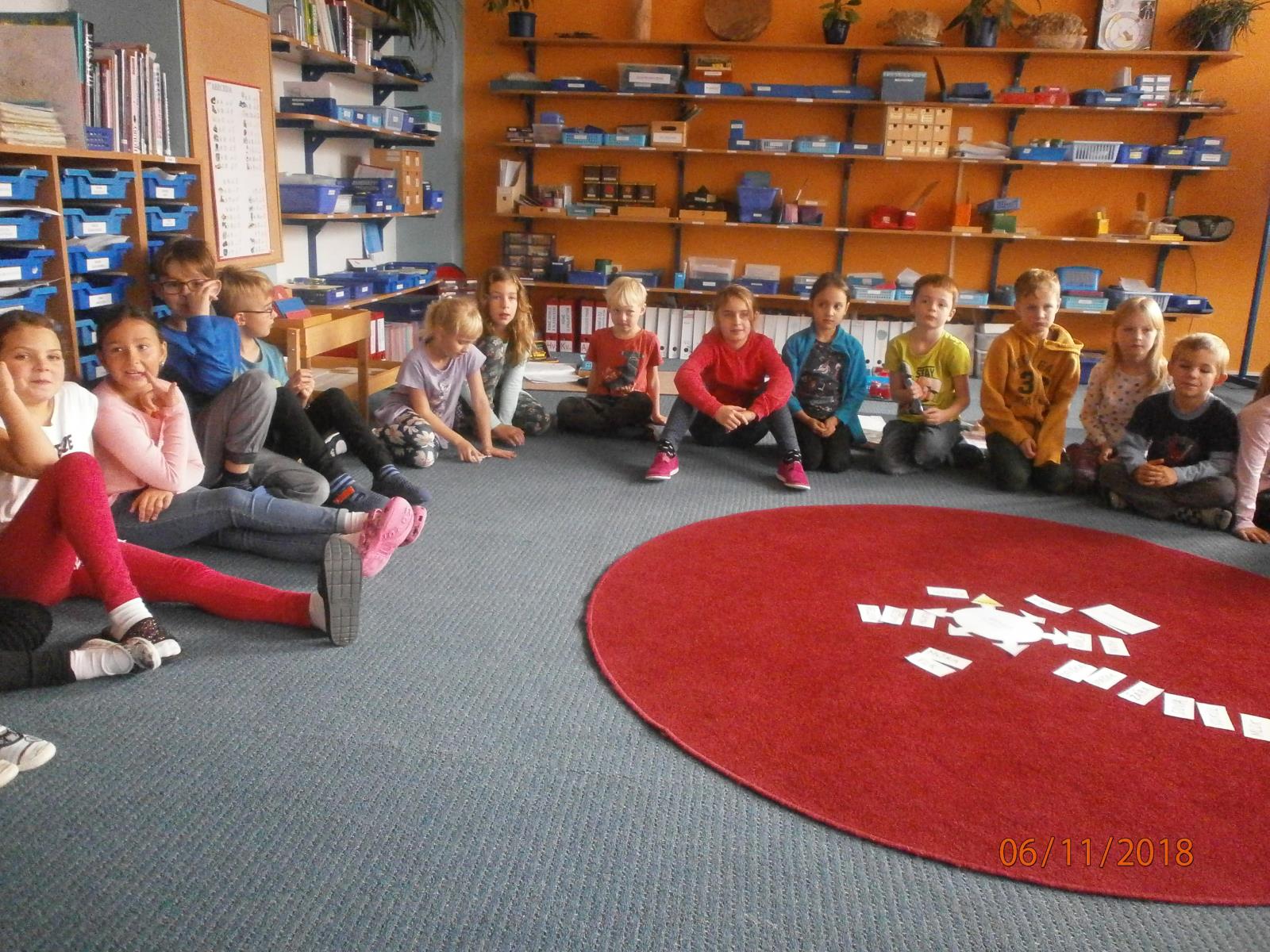 Beseda s žáky Základní školy Montessori
