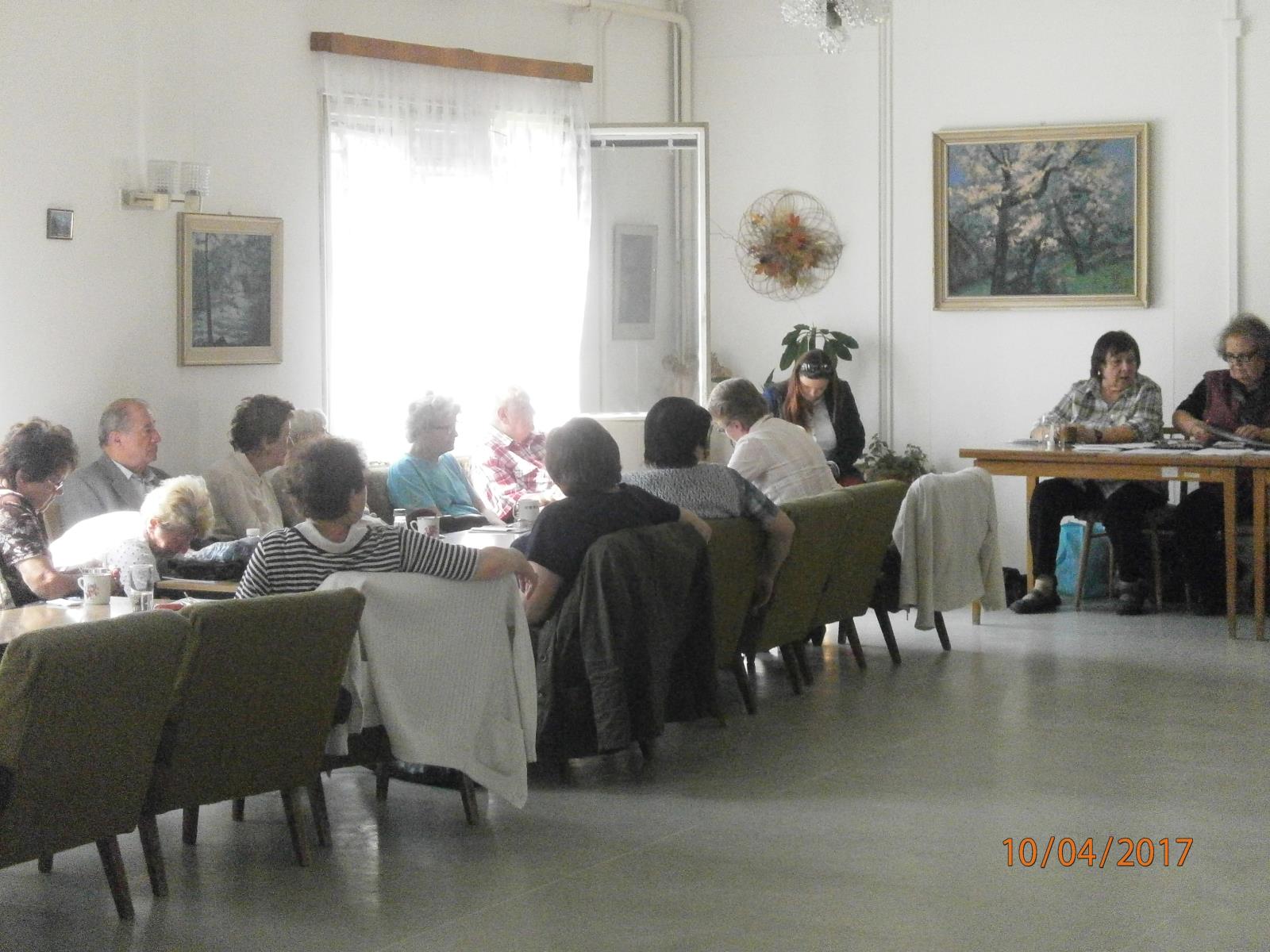 Beseda se členy Svazu diabetiků v Kladně