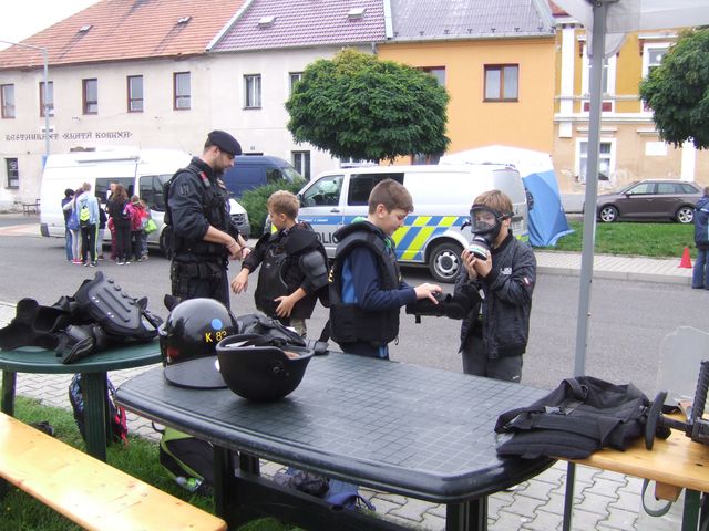 Branný den se složkami IZS v Radoniciích