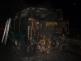 Bus v plamenech