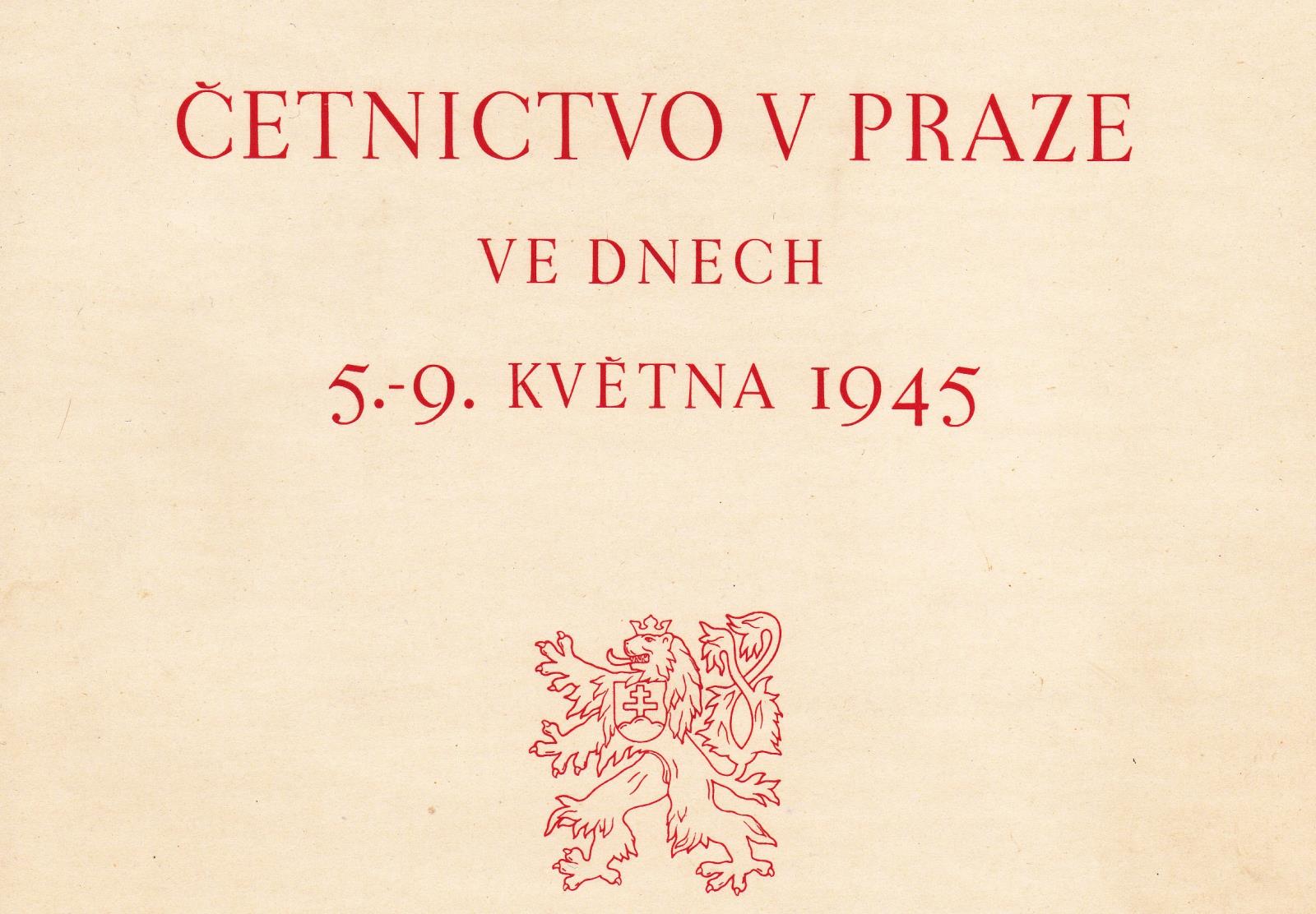 Četnictvo v Praze