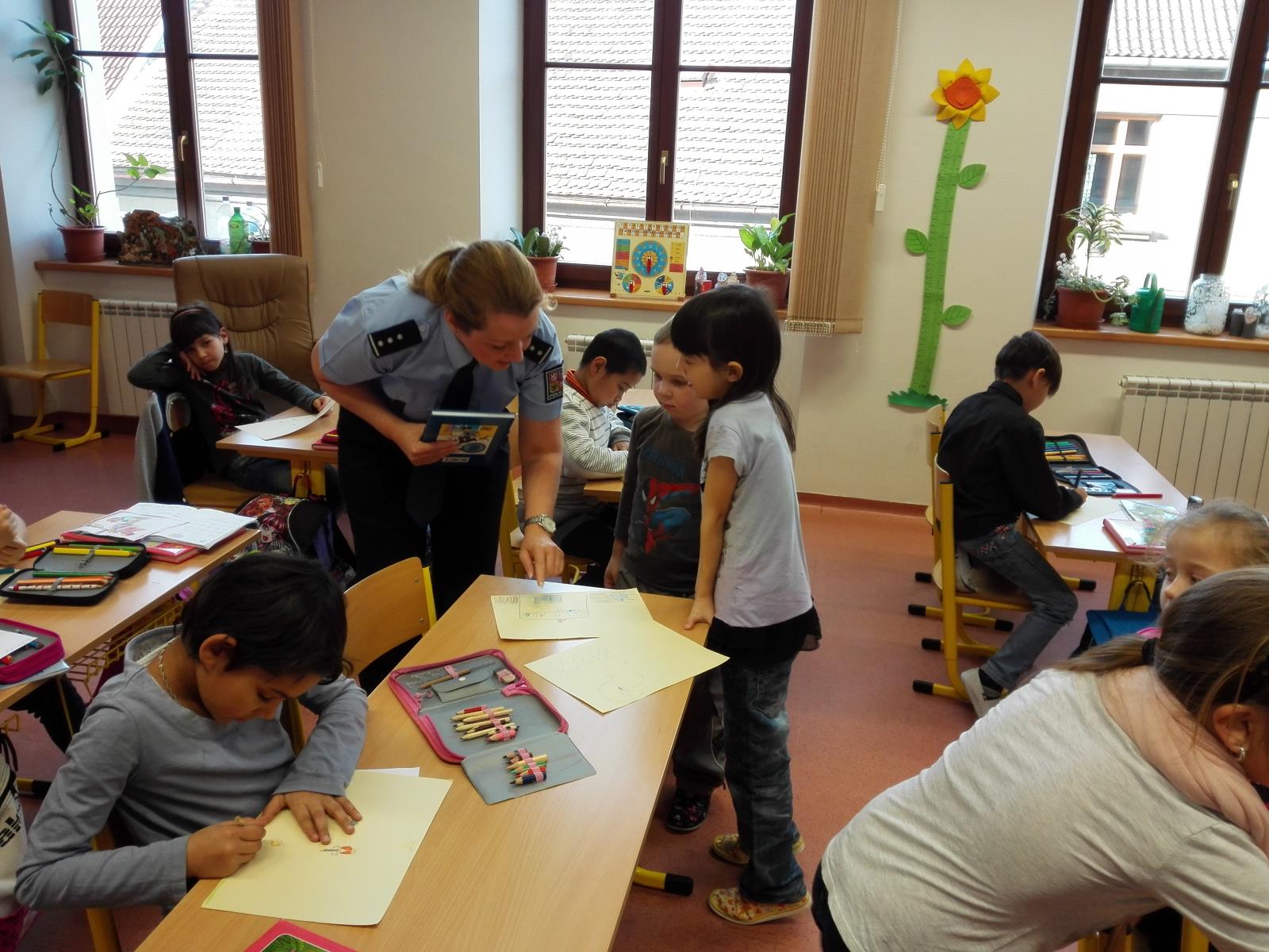 Čtení policejních pohádek - Rokycany 8.12.2016