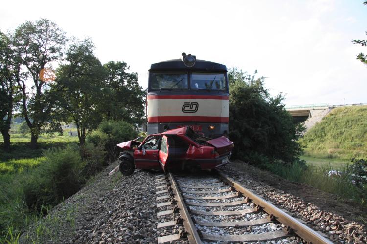 DN železniční přejezd u Dobešic - 6. 7. 2010