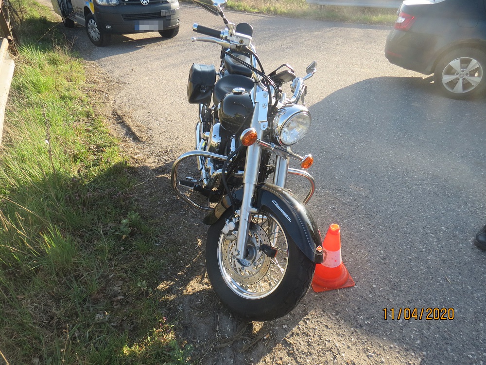 DN motorkářů na Jičínsku ze dne 11. 04. 2020