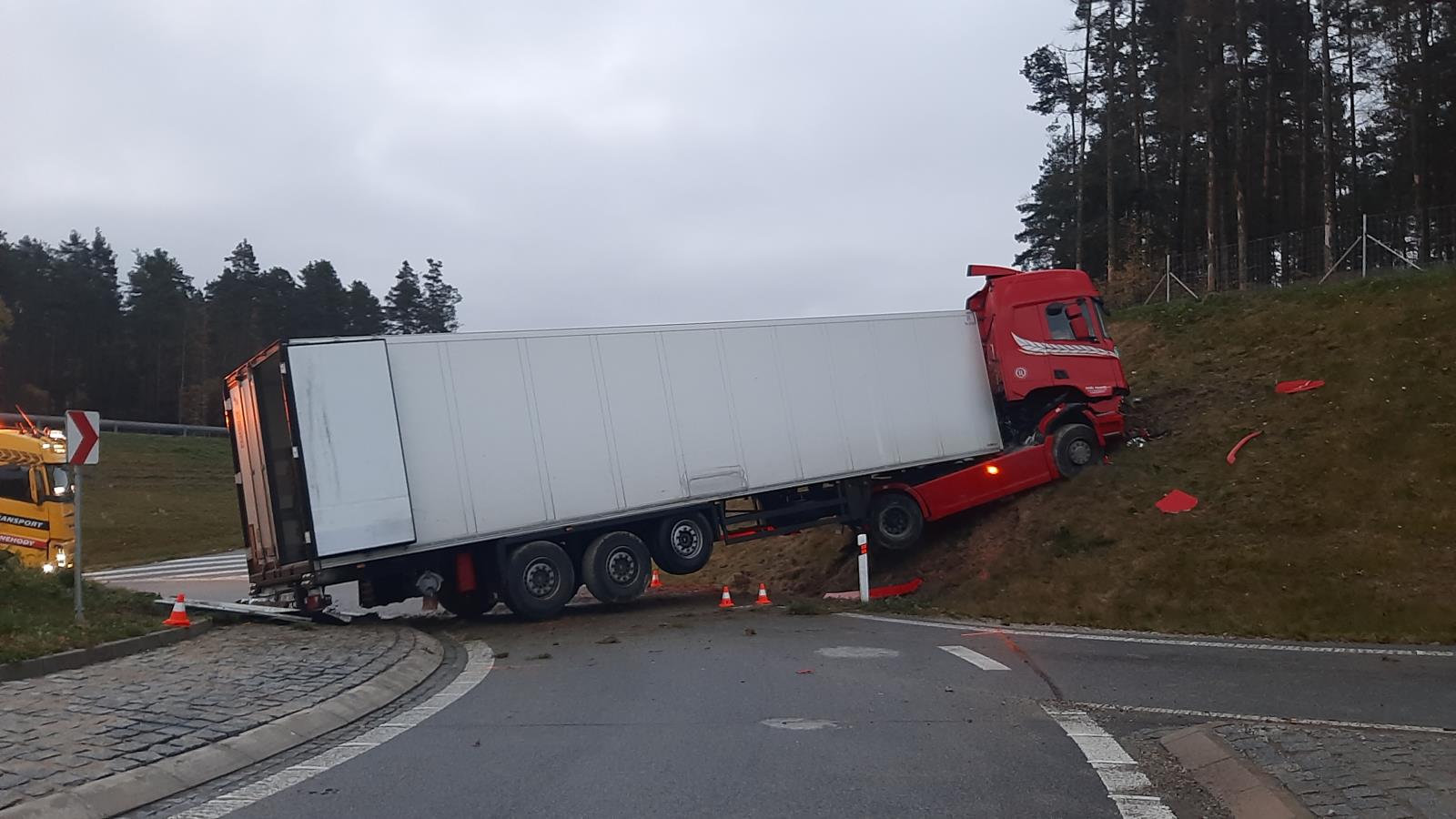 DN - Sjezd z D3 na Hlubokou nad Vltavou