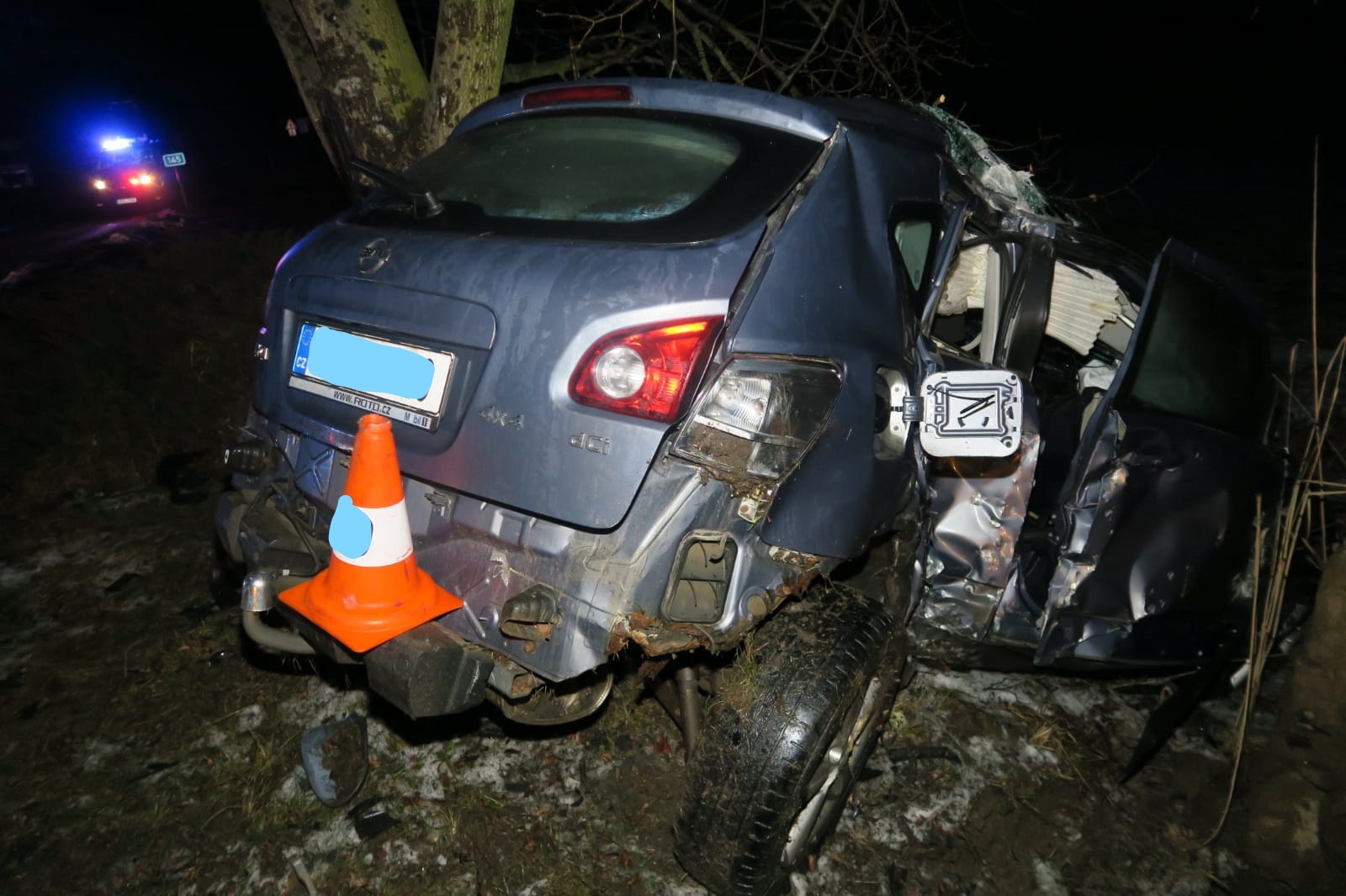 DN na Vitějovické křižovatce 6.