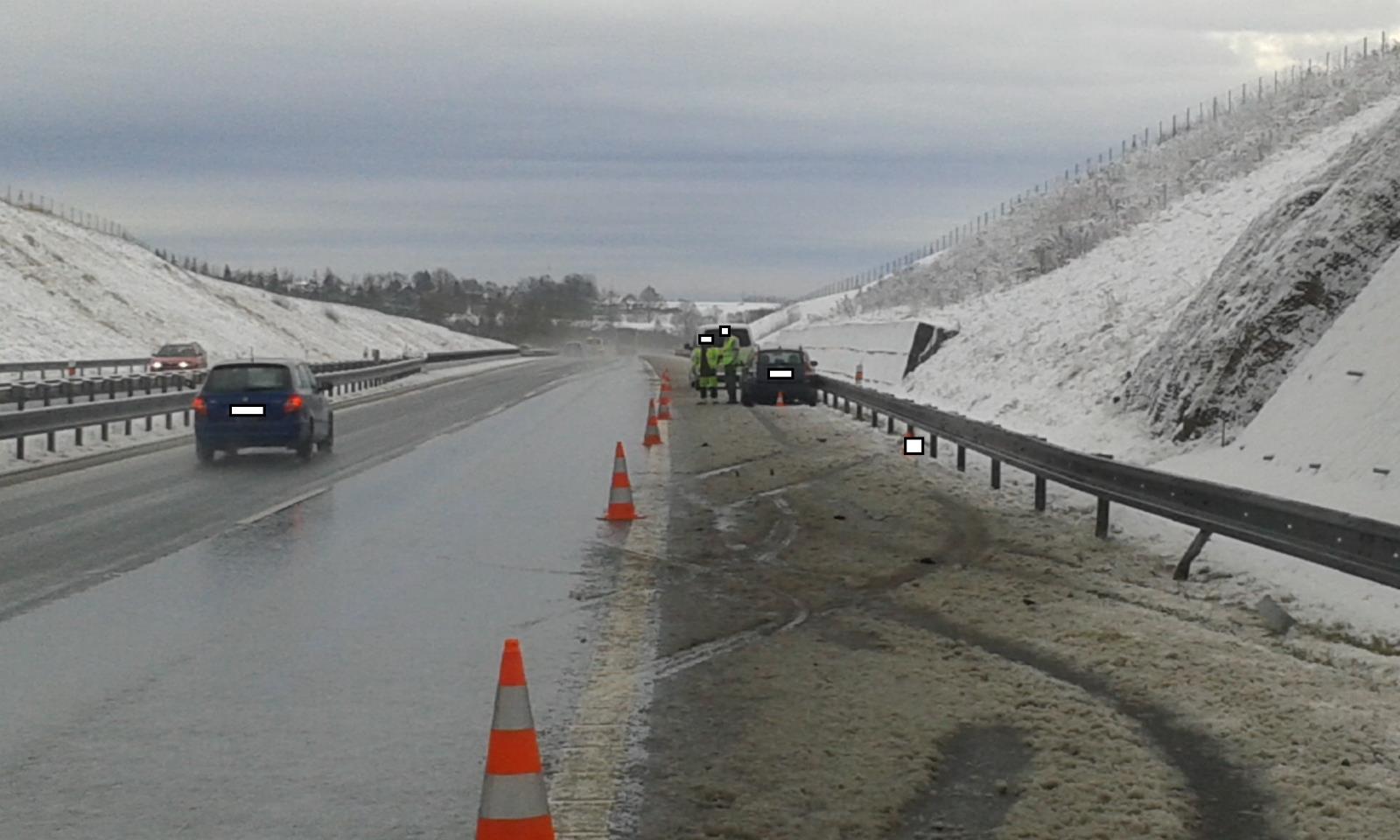 DN na dálnici D3 IV.