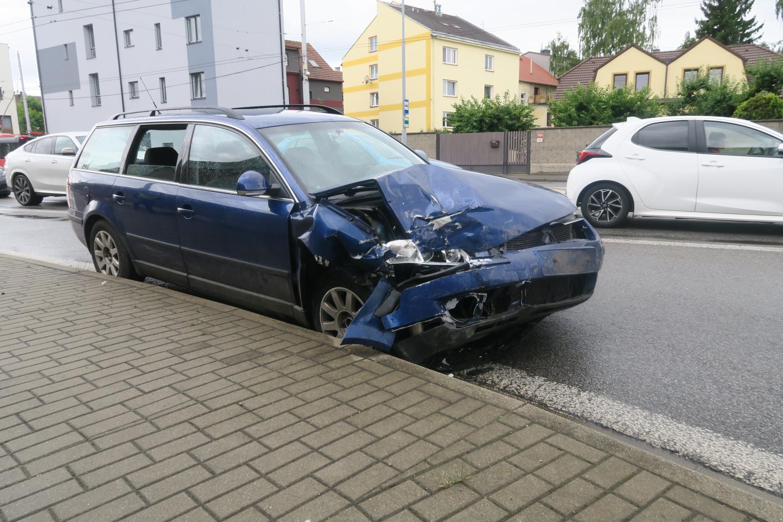 DN na křižovatce ulic Nádražní x Pekárenská 4.