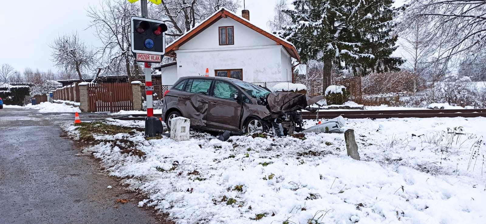 DN na žel. přejezdu v Kardašově Řečici 2.