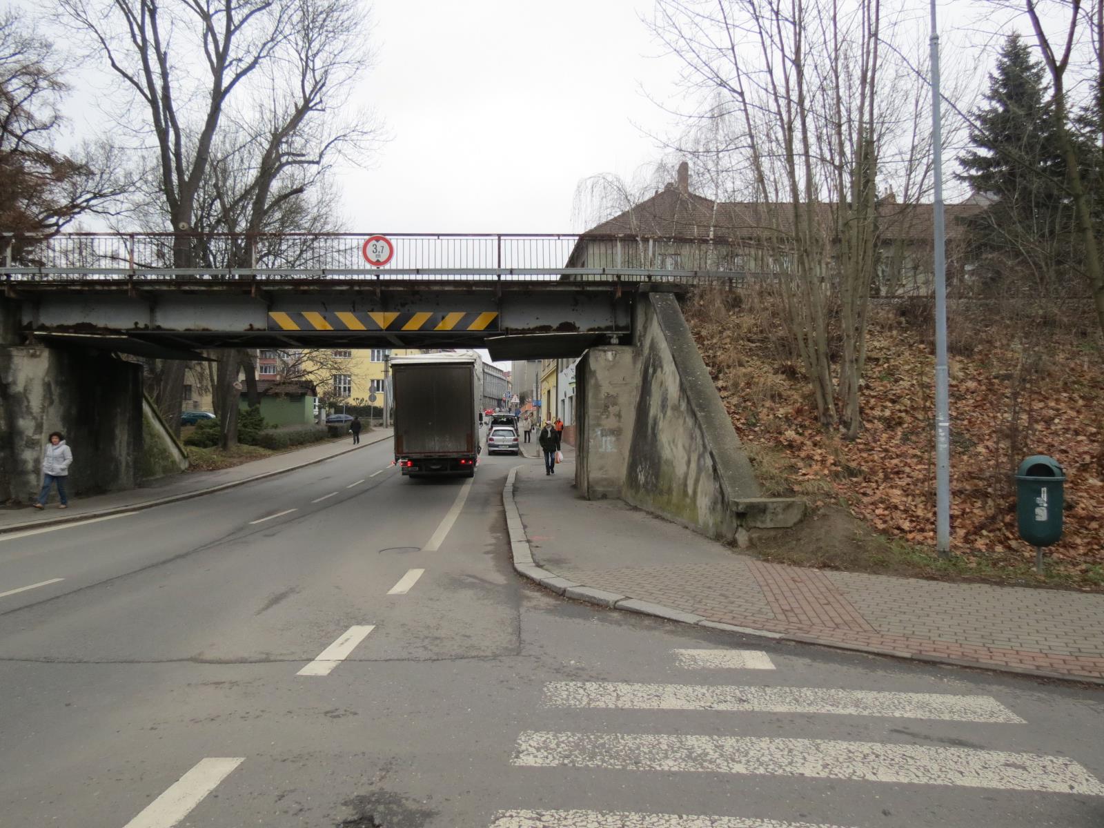 DN u viaduktu v Písku II.