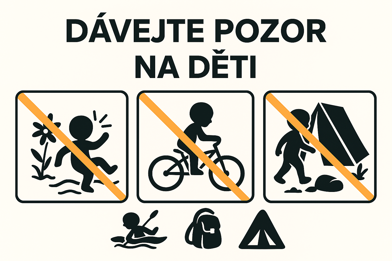 Dávejte pozor na děti