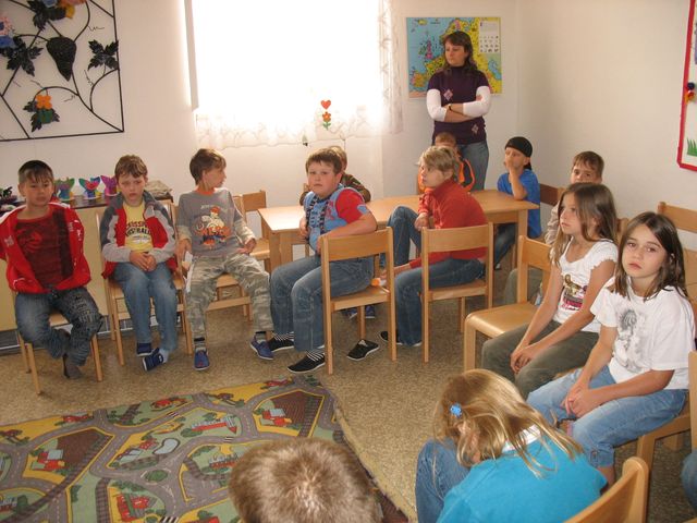 Děti prvních až čtvrtých tříd
