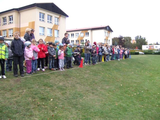 Děti se na ukázky těšily