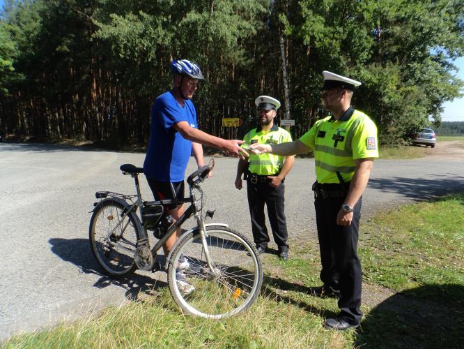 Dopravně bezpečnostní akce - cyklisté