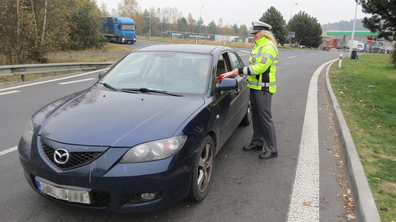 Dopravně preventivní akce - reflexní vesty