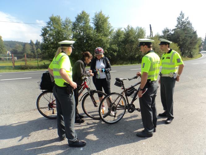 Dopravní akce - cyklisté