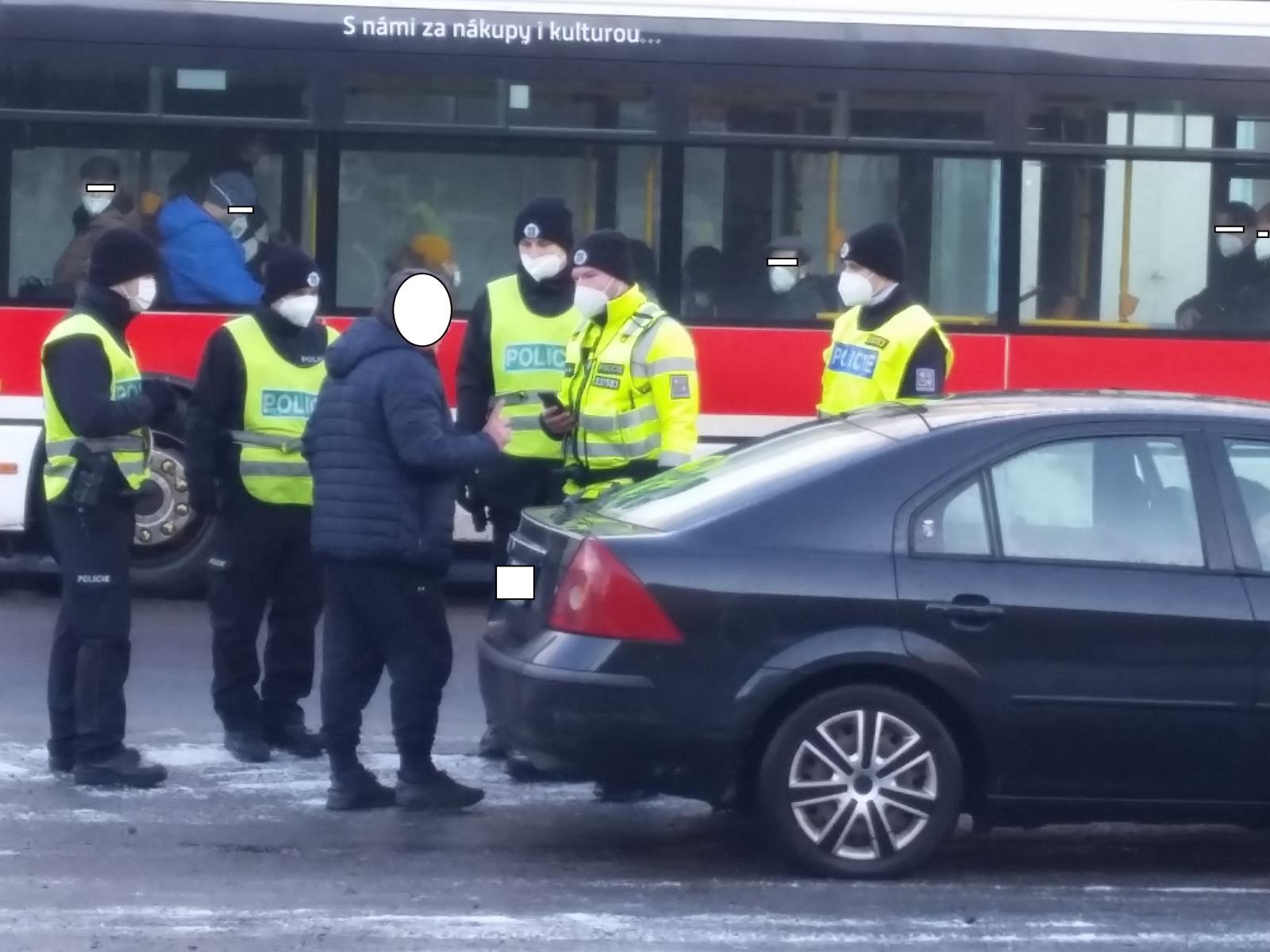 Dopravní akce s novými policisty